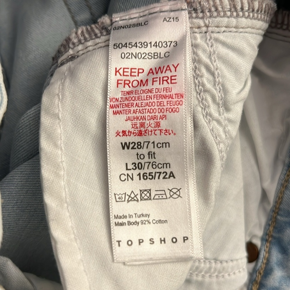 Topshop brand size W28; L30 “Jamie” jeans - Picture 6 of 7